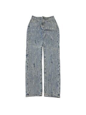 RUVE Siana Blue Distressed Denim Cotton Skinny Jeans Women's Size X-Small XS